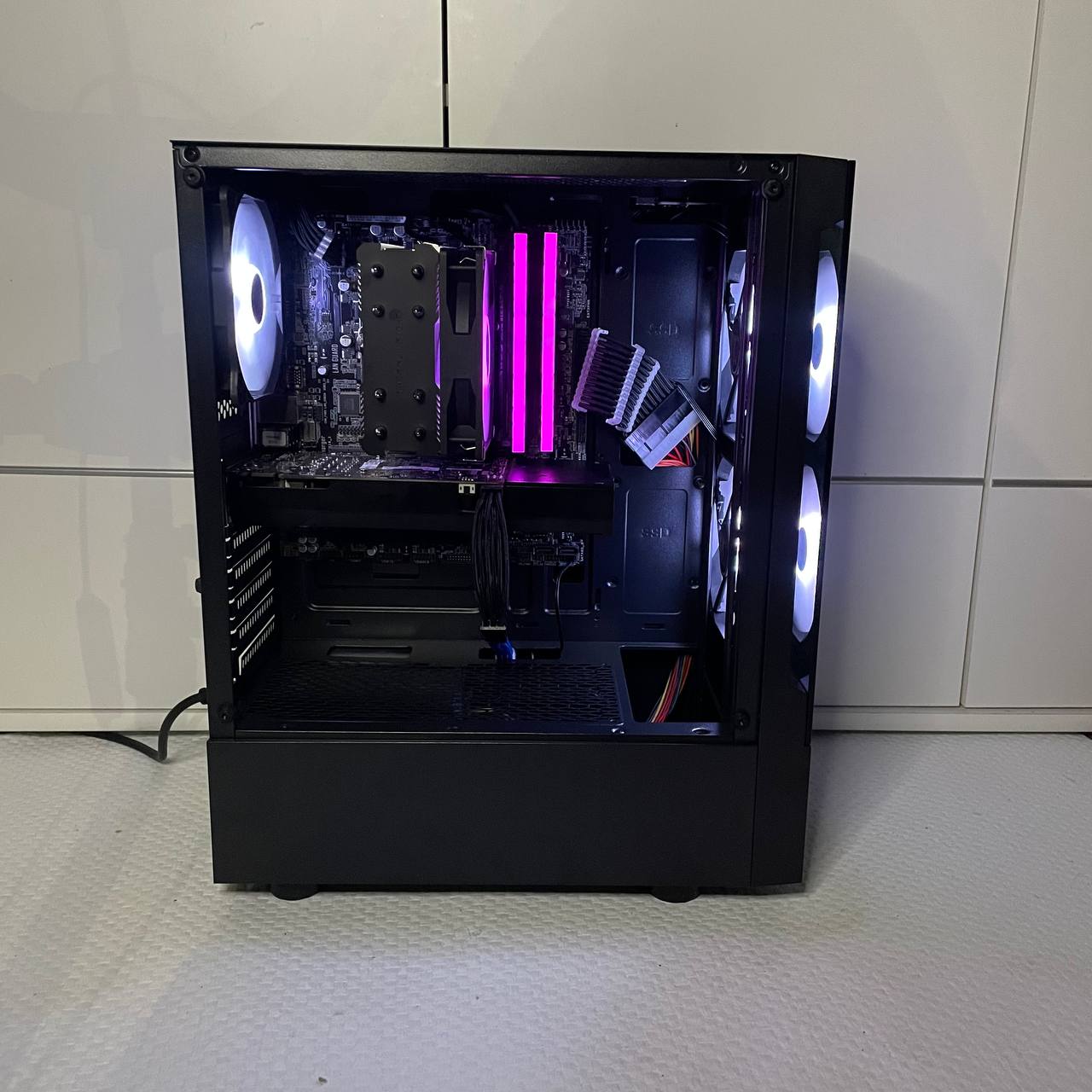 Pro Gaming Pc - RTX 3060 12GB - Ryzen 7 - 16GB RAM - SSD-Garantie